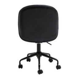 Orsina Comfortable Black Home Office Chair, Ergonomic Work From Office Chair, Movable Ergonomic Chair For Bedroom - thumbnail 4