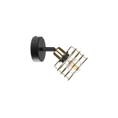 Luminosa Lighting Luminosa Viva Adjustable Wall Lamp Gold, 12Cm, 1X E27