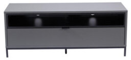Alphason Dorel Home Chaplin Tv-Stand With 1 Flap Charcoal