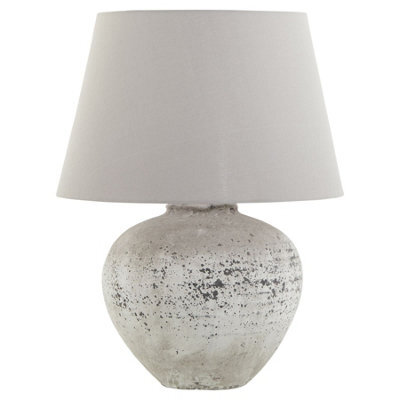 Regola  Large  Stone  Ceramic  Lamp