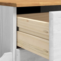 Walplus Entryway Storage Bench With Drawer Askim White 100 X 39 X 62 Cm - thumbnail 9