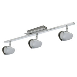 Urbn-Living Urbn Living Corbera 3 Arm Led Ceiling Spotlight Bar Track Light Fixture Gu10 Warm White - thumbnail 1