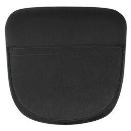 Beliani Rocking Chair Ellan Velvet Black - thumbnail 7