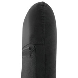 Beliani Rocking Chair Ellan Velvet Black - thumbnail 9