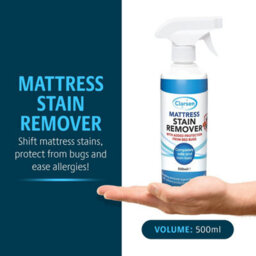 Clarsen Mattress Stain Remover With Dust Mite Inhibitor 500Ml - Dismiss Stains Whilst Protecting Against Bed Bugs, Use All Around The Home - thumbnail 2