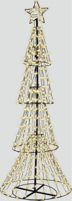 Xmas Haus All Surface 2.1M 550Ww Micro Led Tree, 8 Programs - image 1