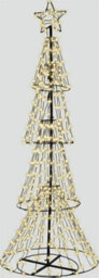Xmas Haus All Surface 2.1M 550Ww Micro Led Tree, 8 Programs - thumbnail 1