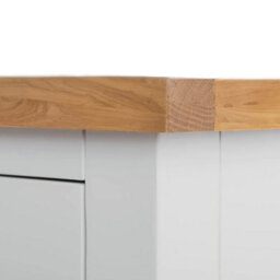 Farro Xl Grey Bedside Table Fully Assembled - By Roseland Furniture - thumbnail 6
