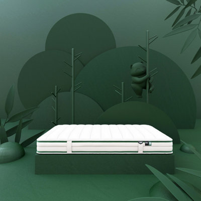 Jay-Be Natural Bamboo Pocket Sprung Single Mattress - image 1
