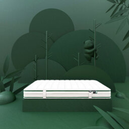 Jay-Be Natural Bamboo Pocket Sprung Single Mattress - thumbnail 1