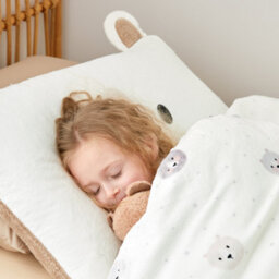 Catherine Lansfield Cosy Bear So Soft Duvet Cover Set With Pillowcase Natural - thumbnail 4