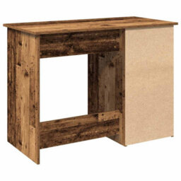 Berkfield Desk Old Wood 102X50X75 Cm Engineered Wood - thumbnail 7