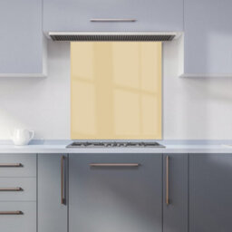 Warren Reed Designer Biscuit Brown Premium Glass Kitchen Splashback W600mm X H650mm - thumbnail 6