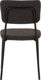 Seconique Sheldon Chairs Set Of 4 In Grey Boucle Fabric - thumbnail 2