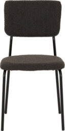 Seconique Sheldon Chairs Set Of 4 In Grey Boucle Fabric - thumbnail 6