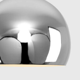 Valuelights Retro Chrome Arco Style Dome Ceiling Light Shade (D)20Cm - thumbnail 4