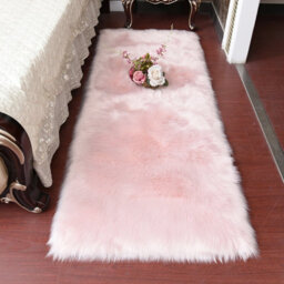 Living And Home Pink Rectangle Soft  Floor Rugs Soft Rug For Livingroom 1800mm(L) - thumbnail 3