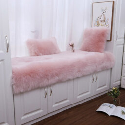 Living And Home Pink Rectangle Soft  Floor Rugs Soft Rug For Livingroom 1800mm(L) - thumbnail 4