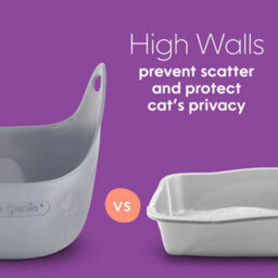 Litter Genie Cat Litter Box Grey With Scoop - Angelcare - thumbnail 2