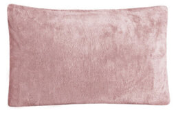 Smart Living Teddy Fleece Warm & Cosy Housewife Pillowcase Pair - Blush - thumbnail 2