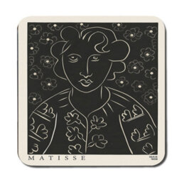 Benjamin Tate Design Matisse Collection Placemat Coaster Set 11 By 8 12 Piece With Wood Base Limited Edition - thumbnail 3