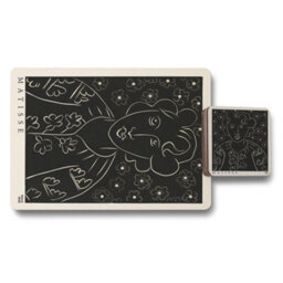 Benjamin Tate Design Matisse Collection Placemat Coaster Set 11 By 8 12 Piece With Wood Base Limited Edition - thumbnail 1