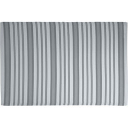 idooka Grey Striped Neutral Outdoor Rug Camping Floor Mat Picnic Blanket 120 X 180Cm - thumbnail 1