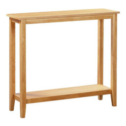 Large Console Table, Oak Veneer Wooden Hallway Side Table, Telephone/plant Stand - thumbnail 1