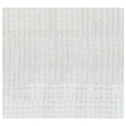 Beliani Blanket Salka Faux Fur 200 X 220 Cm White - thumbnail 4