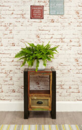 Baumhaus Urban Chic Lamp Table / Bedside Cabinet - thumbnail 3