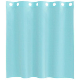 Berkfield Voile Curtains With Grommets 2 Pcs Turquoise - thumbnail 4