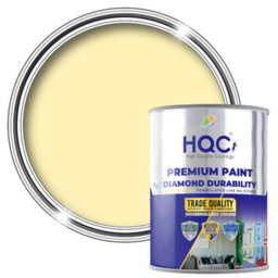 Hqc Exterior Wall Insulating Paint - Weatherproof, Heat Reflecting & Energy Saving - Light Yellow - 10L