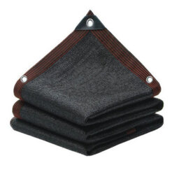 Black 2X8M Rectangular Shade Sail Uv Resistant Breathable - thumbnail 4