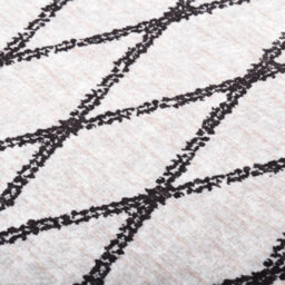 Walplus Rug Washable 160X230 Cm Black And White Anti Slip - thumbnail 4