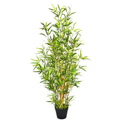 GreenBrokers Artificial 4Ft Bamboo Tree In Pot - image 1