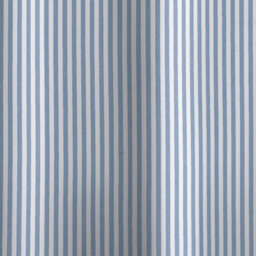 Catherine Lansfield Timeless Stripe 180X180Cm Shower Curtain Blue - thumbnail 3