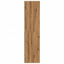 Berkfield Wardrobe Artisian Oak 80X50X200 Cm Engineered Wood - thumbnail 5
