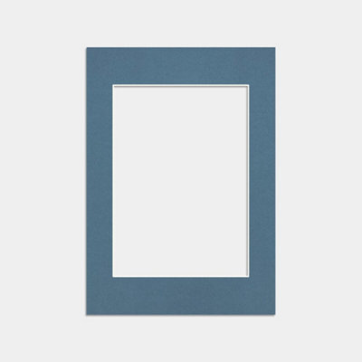 Ak Frames A4 Pompadour Picture Mounts To Fit A5 Aperture Size - Mount Board Only (No Frame Included) - image 1