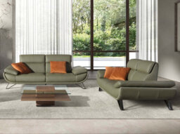 Angel Cerda Elegant Square Tempered Glass And Walnut Coffee Table - thumbnail 7