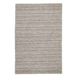 Melrose Hand Woven Textured Grey Sahara Wool Large Indoor Area Rug 160/230Cm - thumbnail 6