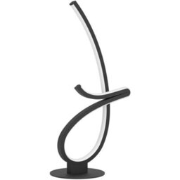 Loops Stylish Led Black Table Lamp For Modern Home Decor - Perfect Indoor Lighting Solution - thumbnail 1