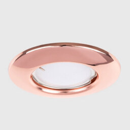 Valuelights Downlight Fixed Copper Ceiling Light Fitting Single Pack - thumbnail 4