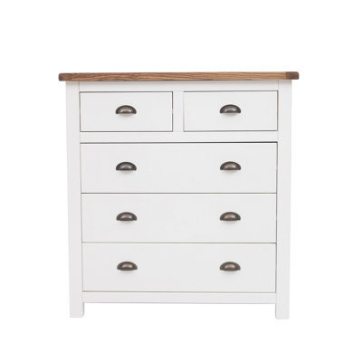 Cabinet Bits Lovere 5 Drawer Chest Of Drawers Brass Cup Handle - image 1