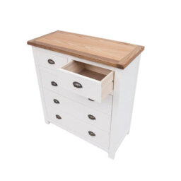 Cabinet Bits Lovere 5 Drawer Chest Of Drawers Brass Cup Handle - thumbnail 4