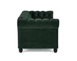 Home Detail Chester 3 Seater Sofa, Green Velvet - thumbnail 3