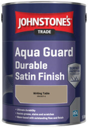 Johnstone's Trade Wood & Metal Aqua Guard Durable Satin Paint Writing Table (Ppg1077-4) 5L - thumbnail 2