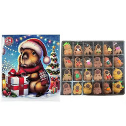 Amorly Capybara Christmas Countdown Calendar Advent Calendar With Miniature Dolls For Kids Home Desk Shelf Decor Holiday Party Gift - thumbnail 7