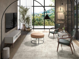 Angel Cerda Brown Leather Bench  With Seat Upholstered - thumbnail 4