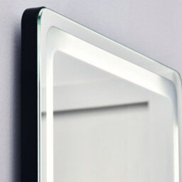 Homcom Led Lighted Full Length Mirror, Floor Standing Or Wall Mount Bedroom - thumbnail 8