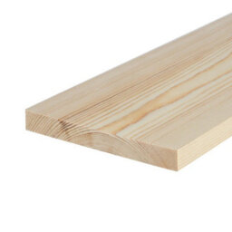 Arranwood 7X1 Inch Spruce Planed Timber (L)900mm (W)169 (H)21mm Pack Of 2 - thumbnail 4